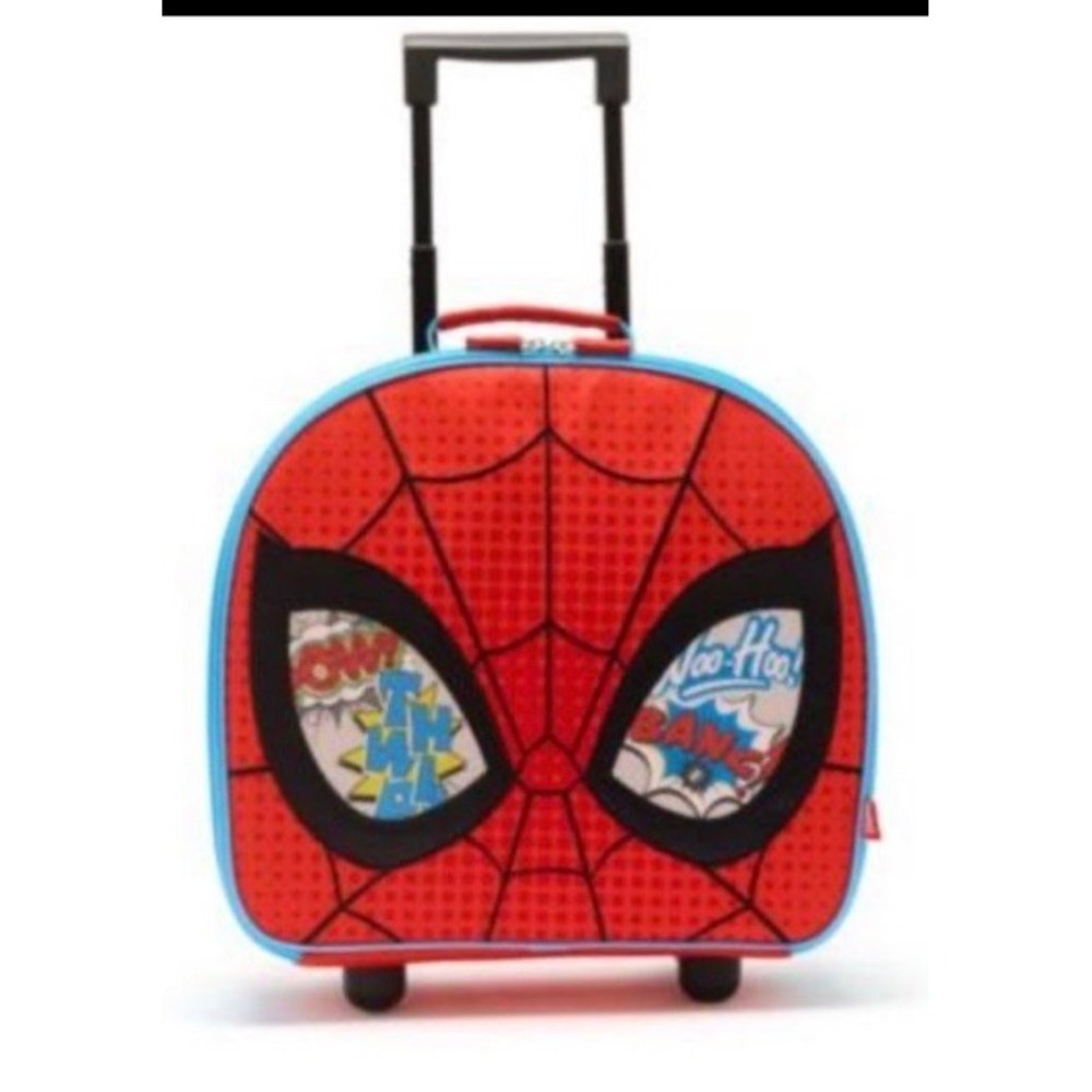 Disney Store Spider-Man Small Rolling Luggage Sold Out Rare